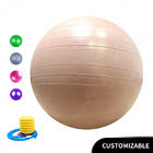 Pvc Explosion Proof Fitness 45cm 17,7 inch Yoga Ball với bơm khí Thiết bị tập thể dục Bóng tập Yoga Ball