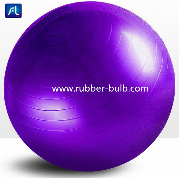 Vật liệu OEM PVC 600g 75cm Yoga Bóng cân bằng Bóng tập thể dục Thiết bị bóng