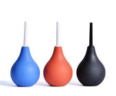 Silicone Balloon Ống tiêm Dụng cụ kích thích Hậu môn Cắm vệ sinh Âm đạo Thụt rửa Âm đạo Bóng đèn