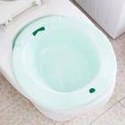 Bồn tắm Sitz cho chỗ ngồi trong nhà vệ sinh, Bồn tắm Sitz miễn phí có thể gập lại lý tưởng cho việc chăm sóc sau sinh mang thai &amp; ghế hơi Yoni
