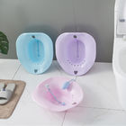 Rửa âm đạo và hấp bồn tắm Sitz có thể gập lại không mùi cho nhà vệ sinh
