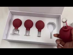 Bộ giác hơi 15/25/35/55mm với bộ massage bầu trắng