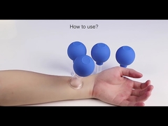 Bộ giác hơi 15/25/35/55mm với bộ massage bầu trắng