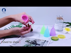 Cốc nguyệt san mềm giảm chuột rút Bảo vệ rò rỉ 12 giờ