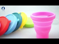 Cốc y tế mềm cấp kinh nguyệt Cốc vệ sinh phụ nữ có thể tái sử dụng