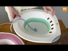 Di động tự làm sạch PP PVC Folding Ghế hơi Yoni cho phòng tắm