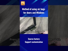 PVC nhồi bơm túi với van giải phóng kim loại